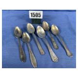 6 Assorted Spoons