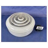 Vintage Light Fixture Cover, 10'Diameter