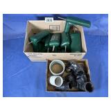Misc. Black Pipe Fittings, Grey Coupler, 11...