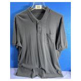 Men's 3XL Navy Blue Cotton Blend Polo Shirt