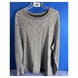 Men's 3XL Blue Varigated Long Sleeve Pullover...