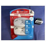 New First Alert 2 Pack Carbon Monoxide Alarm,...