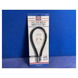 New STP 18' Reinforced Rubber Grease Hose