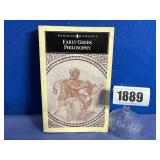 PB Book: Early Greek Philosophy By Jonathan Barnes