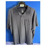 Men's 2XL George Navy Blue & White Polo Short...