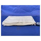 Vintage Yellow Cotton Bedspread, 92x84', Cut...