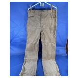 Vintage Rustler Lt Brown Corduroy Pants, Zipper...