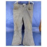 Vintage 36x31 Gray Corduroy Pants, Has Epoxy to...