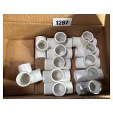 New (11) PVC Tee, 1' , (1) 1' 3 Way Slip Fitting,