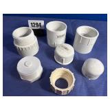 New PVC 2' Male Threaded Plug,2' Female...