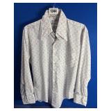 Medium Mens, Kmart Print Shirt, Perma Press