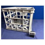 Sterilite White Plastic Crate, 13.75x15x10'T,...