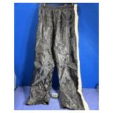 Spaulding Lg Black w/White Stripe Workout Pants