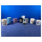 Box of Misc. Coffee Mugs, Qty: 8