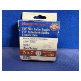 New Master Mechanic Wire Tacker Staples, 9/16',...