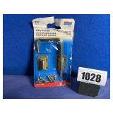 New National Sliding Door Latch, 2 1/2', Brass...