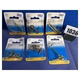 New National Solid Brass Assorted Hardware, 6...