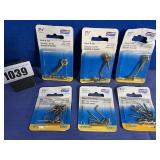 New National Solid Brass Assorted Hardware, 6...