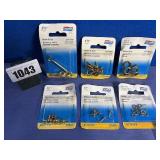 New National Solid Brass Assorted Hardware, 6...