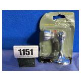 New Stanley Magnetic Door Stop w/Catch, Bright...