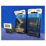 New National Corner Braces (4) Solid Brass,...