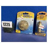 New Invincible Marine Garboard Drain Plug Kit,...