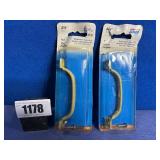 New (2) National Pull Handle, 4.75', Bak Enamel...