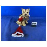 New Figurine Scottie Welcome Dog Carrying...