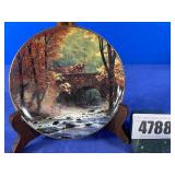 Decorative Collector's Plate: 6' October Horses...