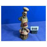 Statue, Baker, 1987, #88, 3x8'T