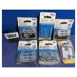 New National Zinc Assorted Hardware, 6 Packages