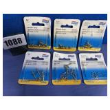New National Solid Brass Assorted Hardware, 6...