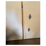 Quickie 60' Wood Handle With Tapered End,...