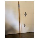 Quickie 60' Wood Handle With Tapered End,...