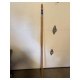 Quickie 60' Wood Handle With Tapered End,...