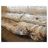 Q/King Comforter w/2 Pillow Shams, Taupe...