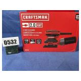 New Craftsman Palm Sander 2.0 Amp 1/4 Sheet