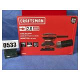 New Craftsman Palm Sander 2.0 Amp 1/4 Sheet