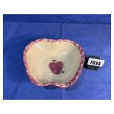 Apple Shape Bowl By Alpine Pottery Roseville OH