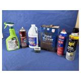 Garden Fungicide, Raid, Adhesives, Paint...