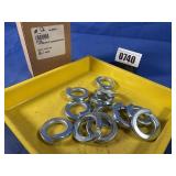 New (12) 1 1/8 Med Split Lockwasher Zinc