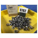 New (100) 3/8 NF Plain Jam Nut