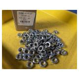New (100) 8MM Hex Jam Nut