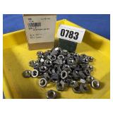 New (100) 3/8 NF Plain Jam Nut