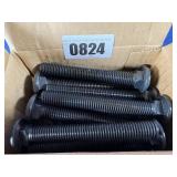 New (25) 5/8-11x5 Carriage Bolt GR5 FT Plain