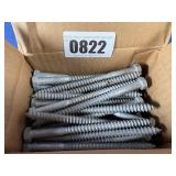 New (50) 3/8x5 1/2 Hex Lag Screw HDG