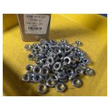 New (100) 8MM Hex Jam Nut