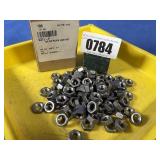 New (100) 3/8 NF Plain Jam Nut