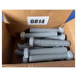 New (25) 5/8x4 Mech Galv GR2 Tap Bolt