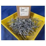 New (100) 1/4x5/8 ALM/STL Pop Rivet